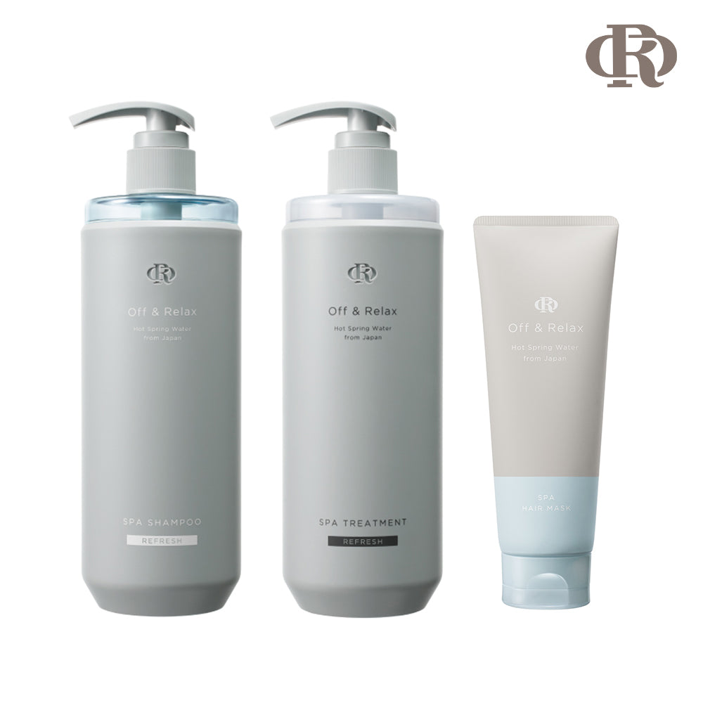 Off & Relax Refresh Wash, Care & Mask Bundle