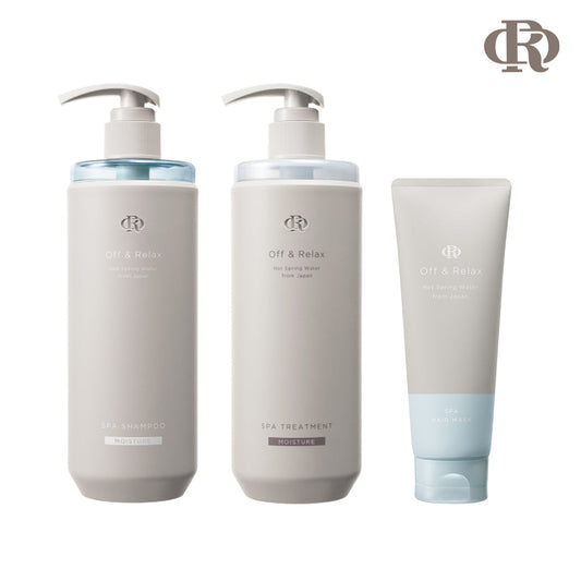 Off & Relax Moisture Wash, Care & Mask Bundle