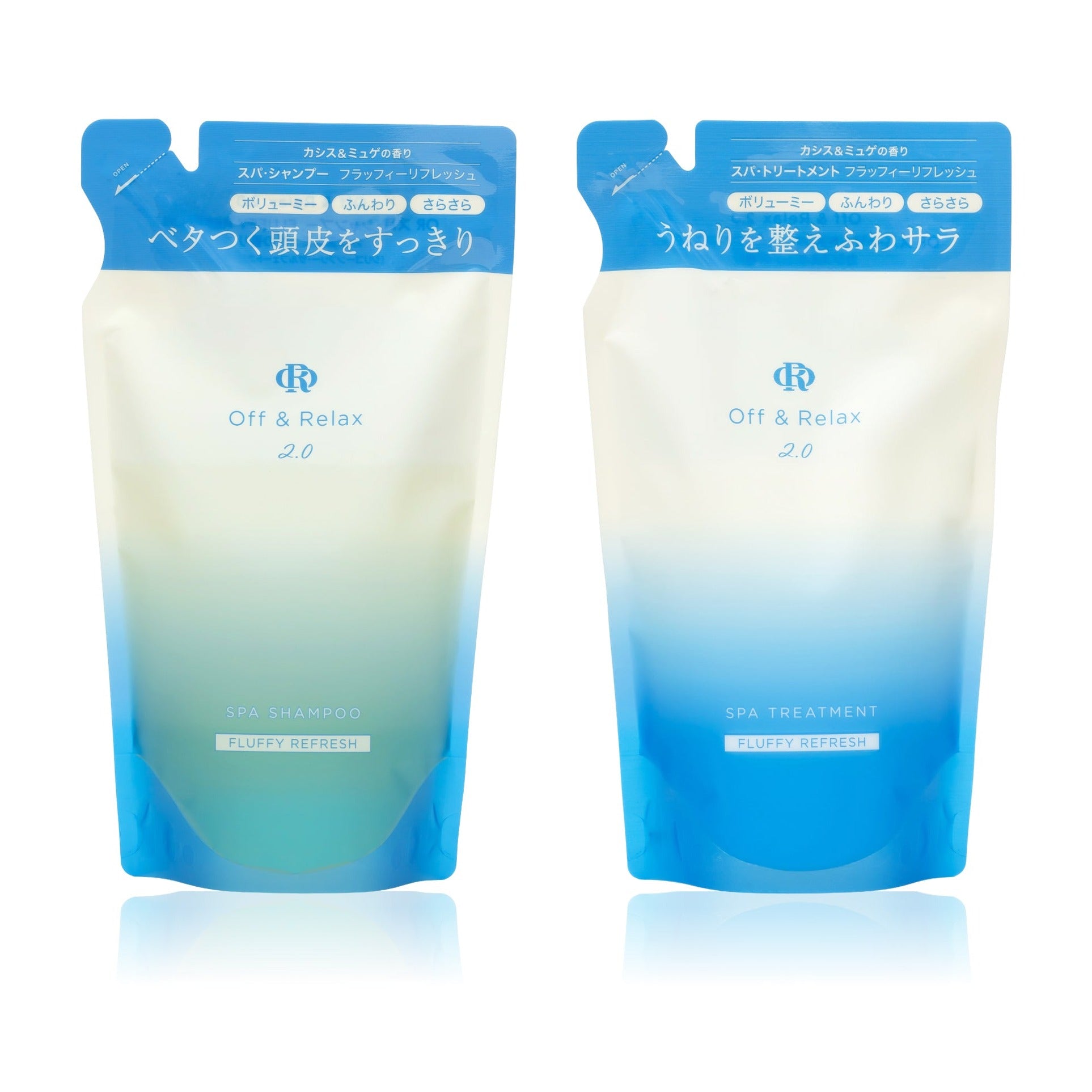 Off & Relax OR 2.0 Fluffy Refresh Refill — Shampoo & Treatment