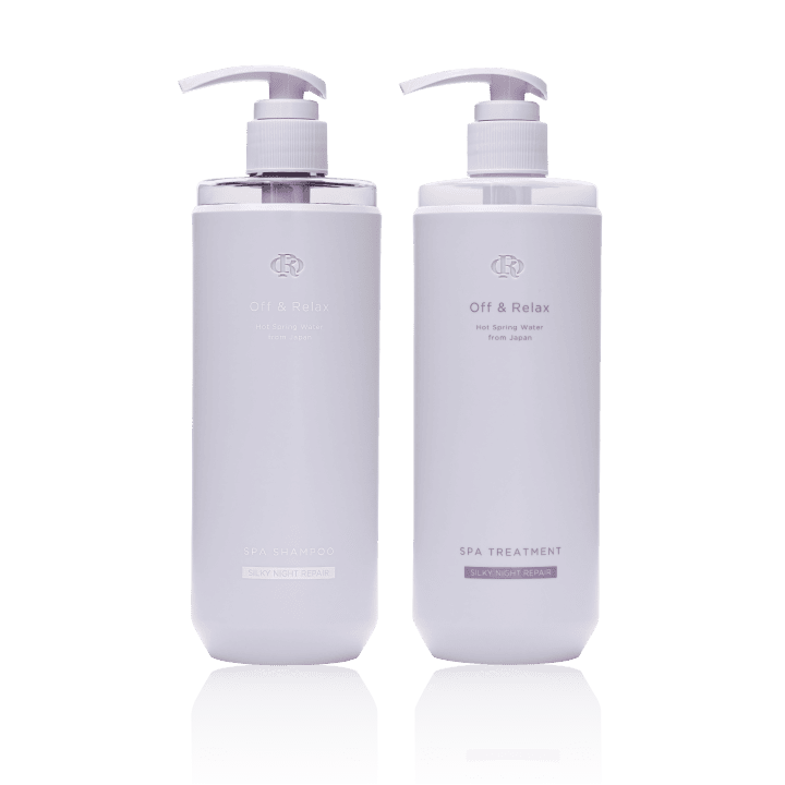 Off & Relax Silky Night Repair Shampoo & Treatment Set