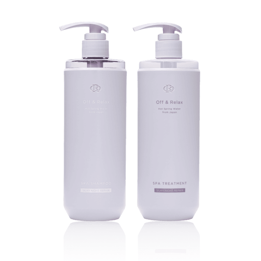 Off & Relax Silky Night Repair Shampoo & Treatment Set